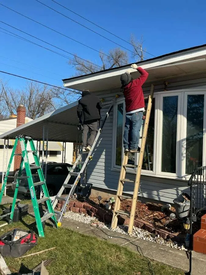 Restoration crew performing exterior repair in Croton-on-Hudson